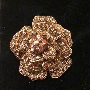 Vintage costume flower brochette